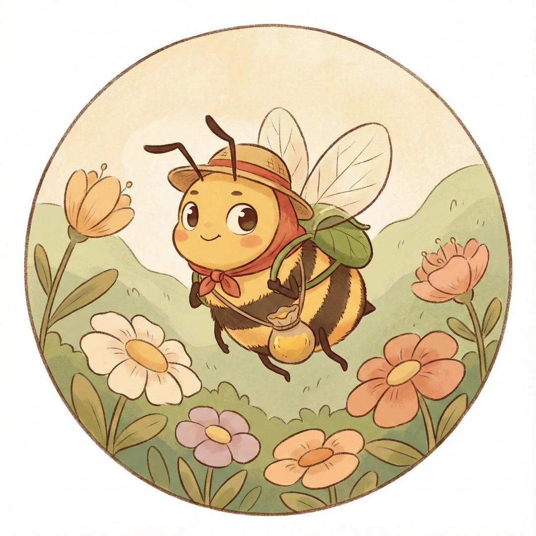 小蜜蜂真勤劳🐝