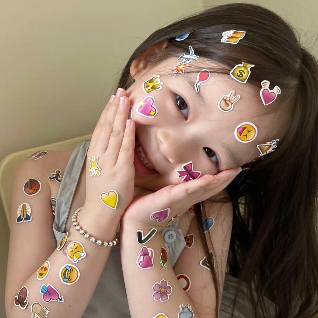 -：