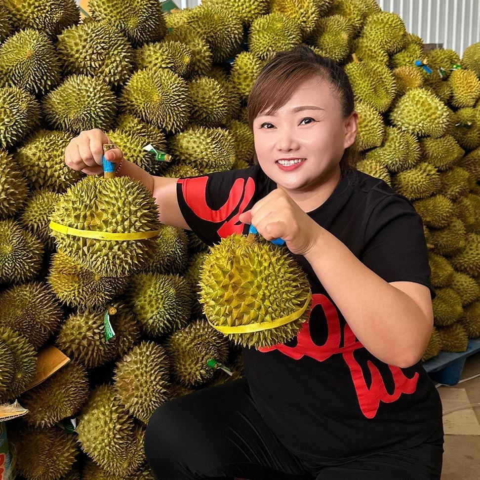 鲜达果园金枕榴莲肉