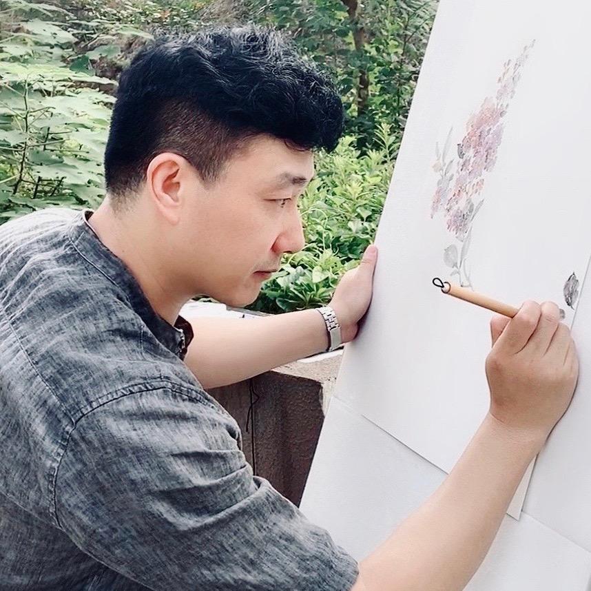艺林写意没骨花鸟画