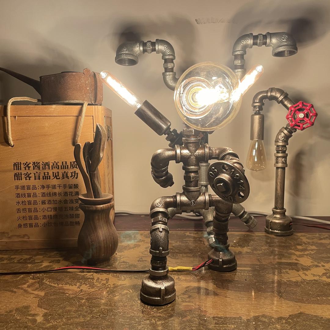 铁制美学发光体