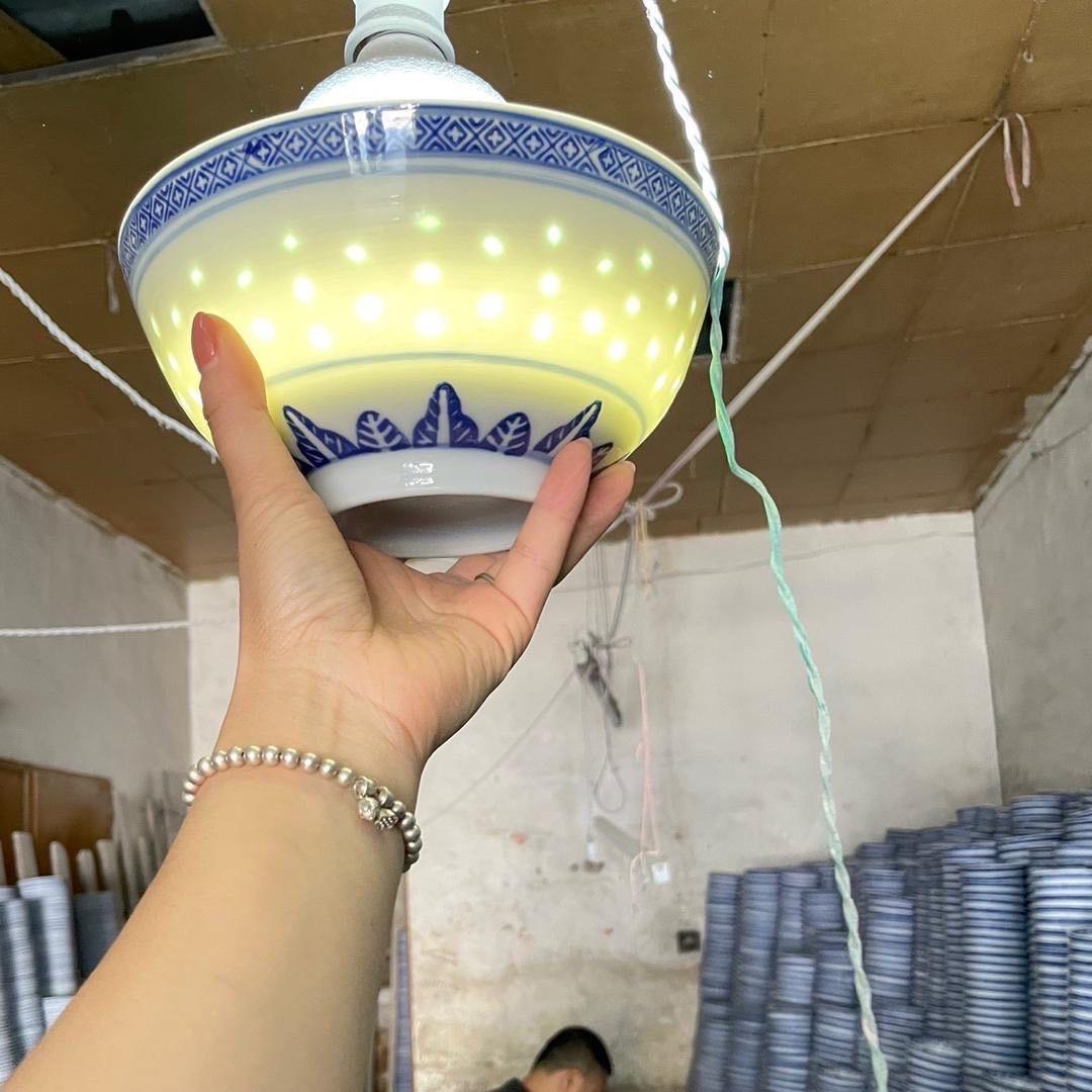 青花玲珑瓷