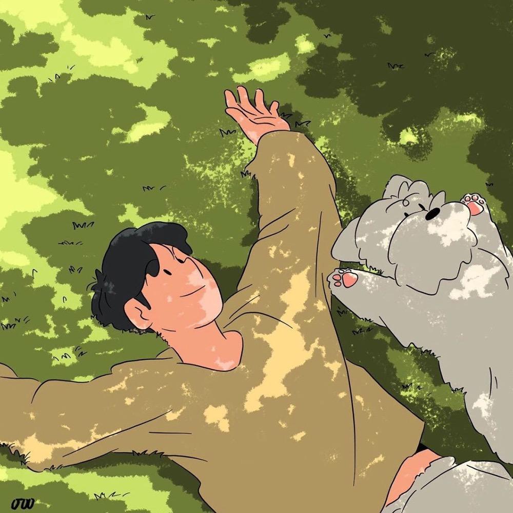多年后.