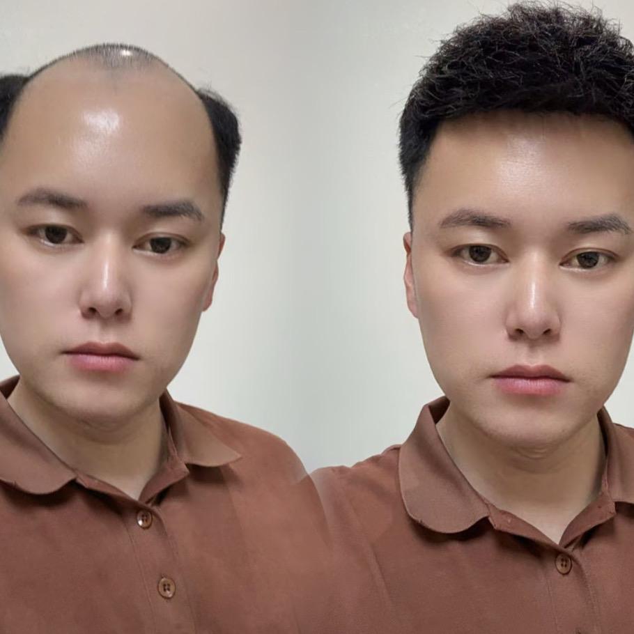 福安定制假发找阿健