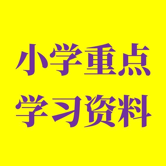 小学重点学习资料
