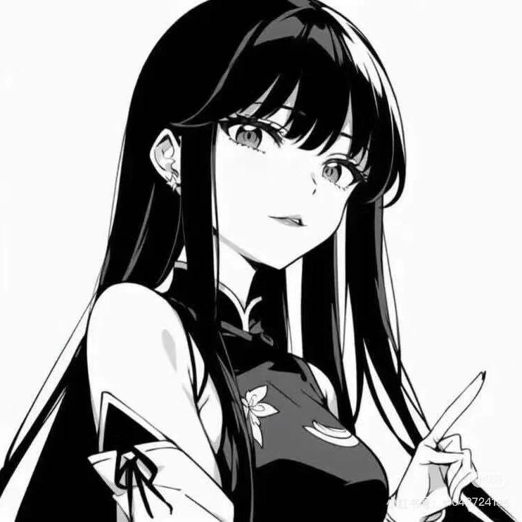 抱猫少女