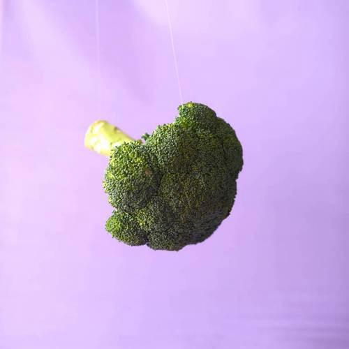 忧郁紫色西蓝花