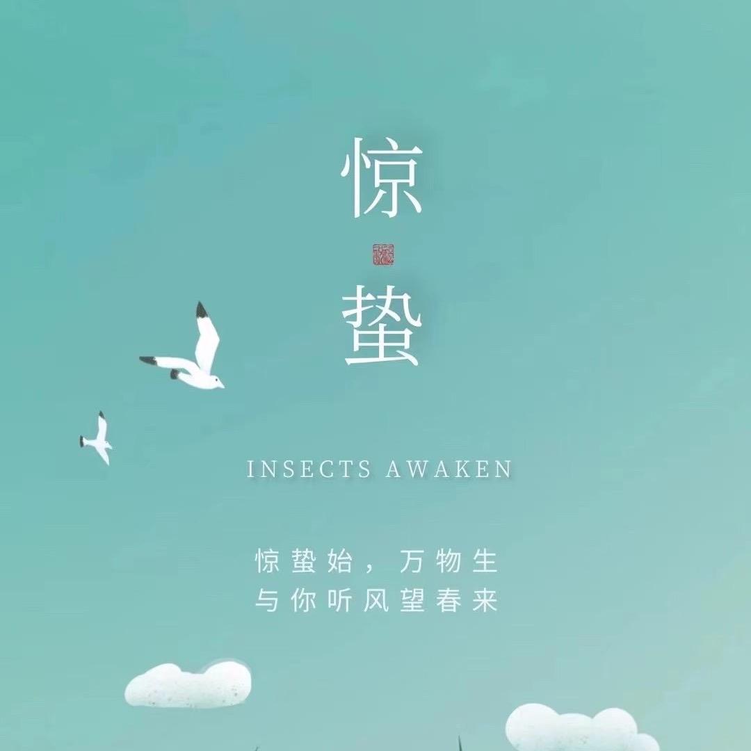 惊蛰。