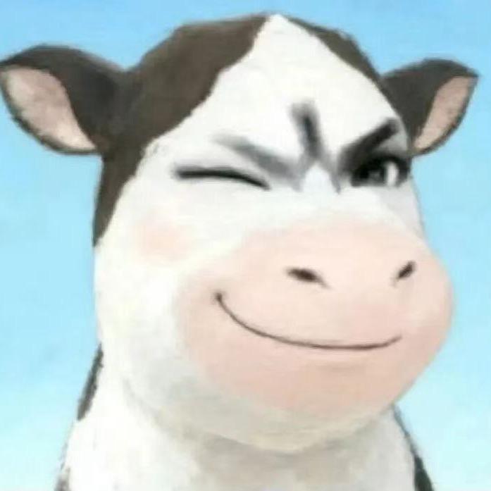 倔强的奶牛