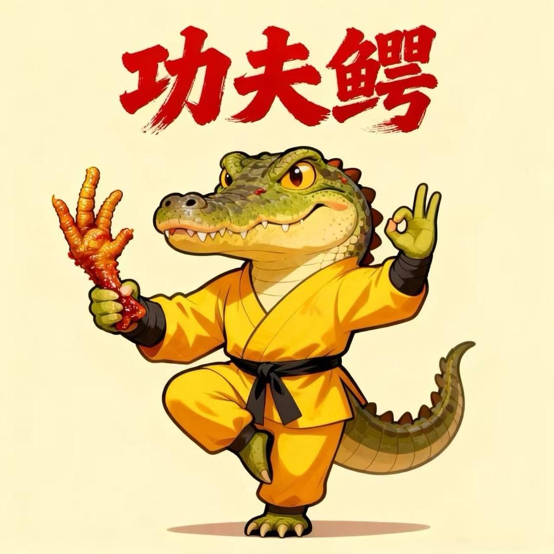 功夫鳄功夫鸡爪