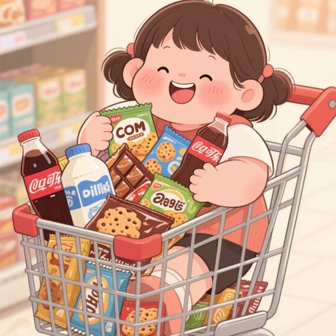 贪吃的团团子