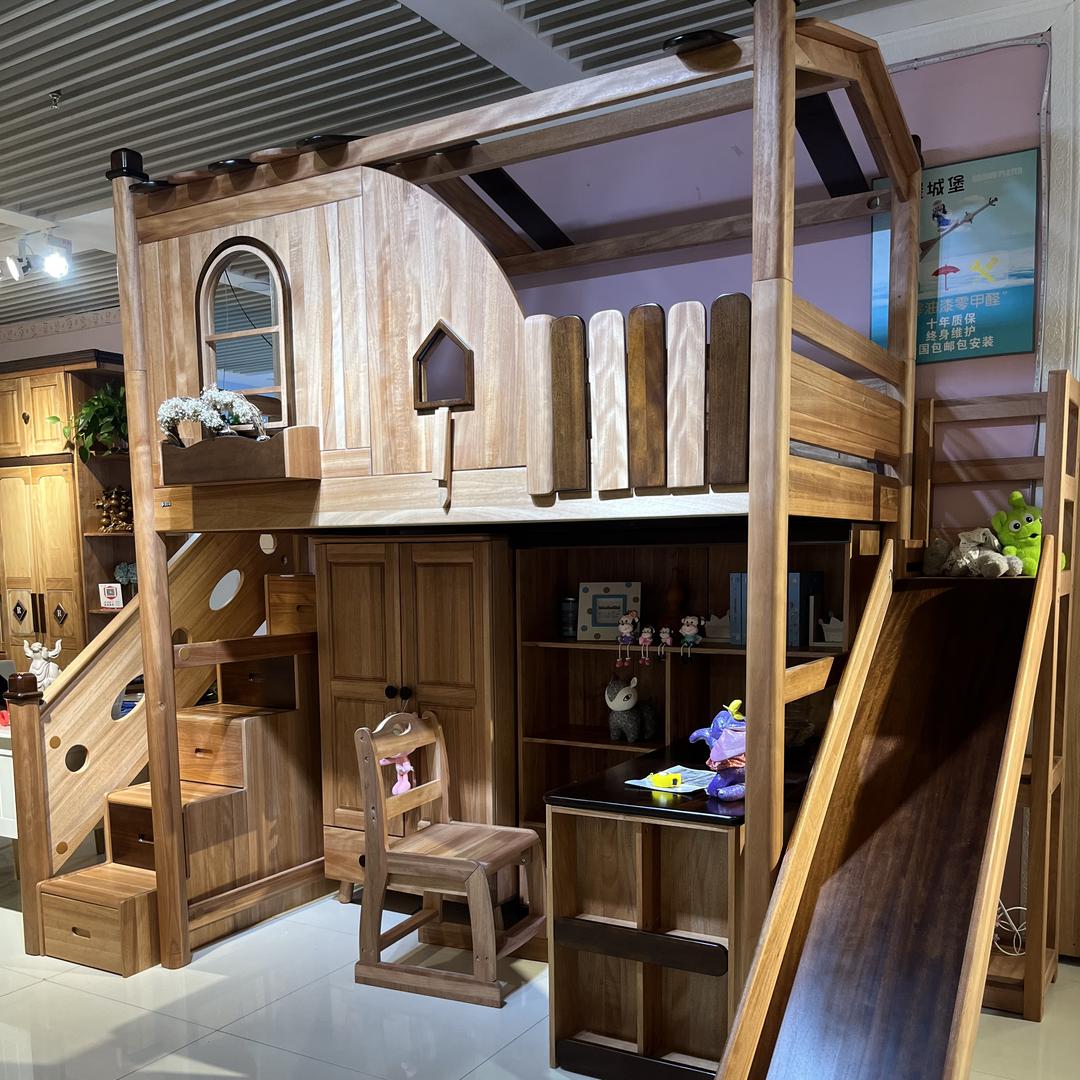 香河家具城树屋城堡上下床