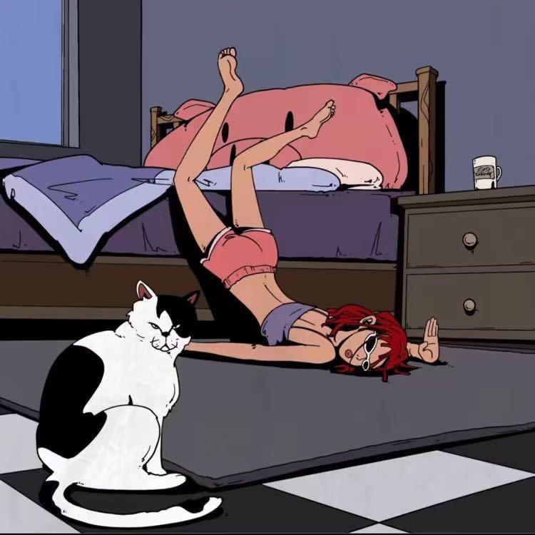 睡觉的时候不困