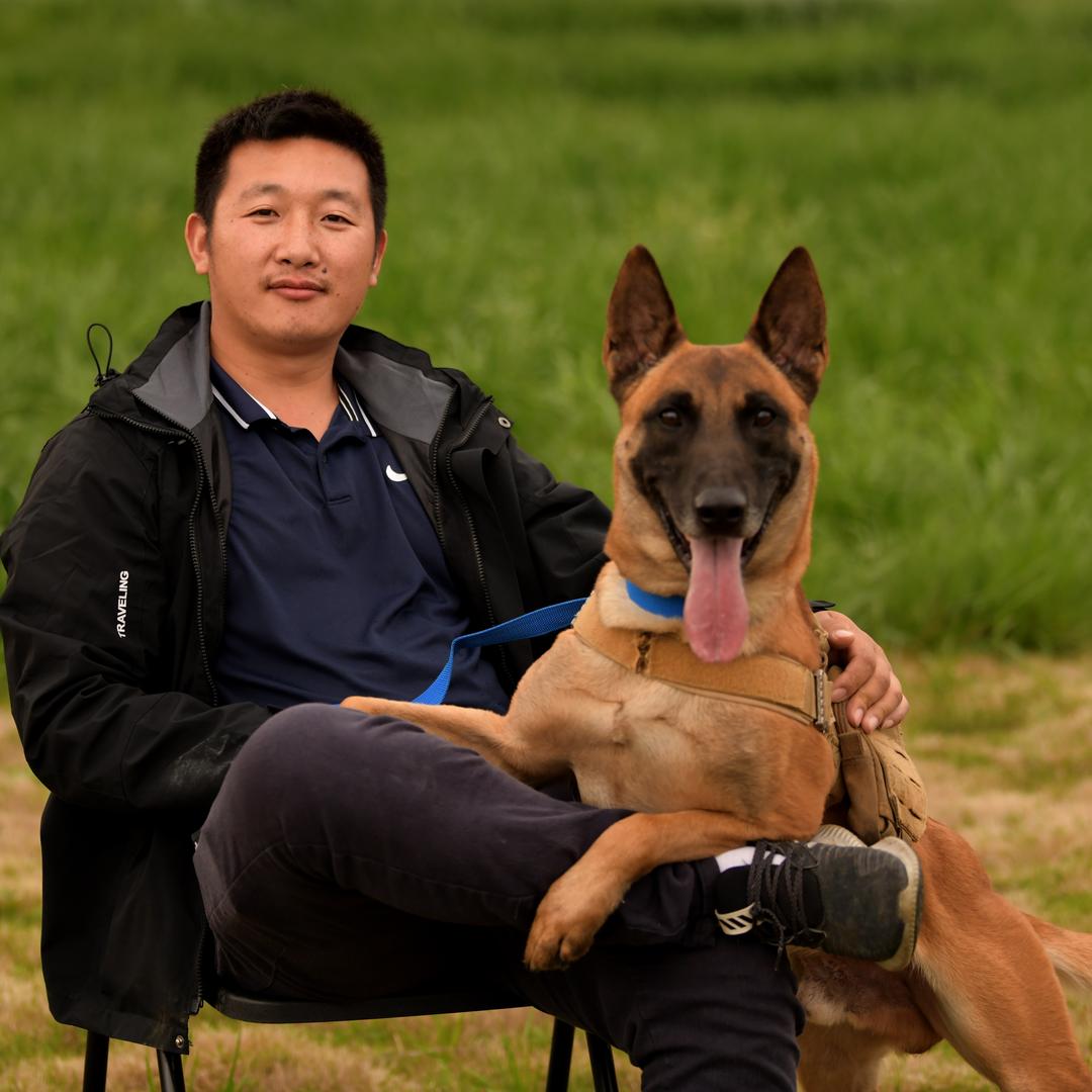 叶校长 步枪之家训犬基地