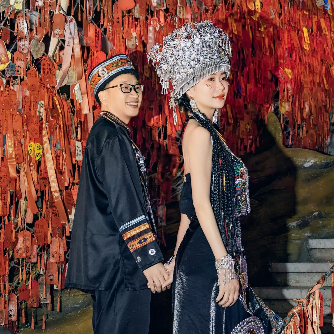 杨梅老公 强哥爱你