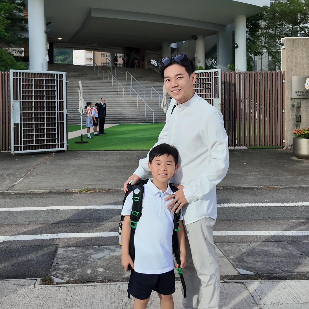 香港浩然一家人