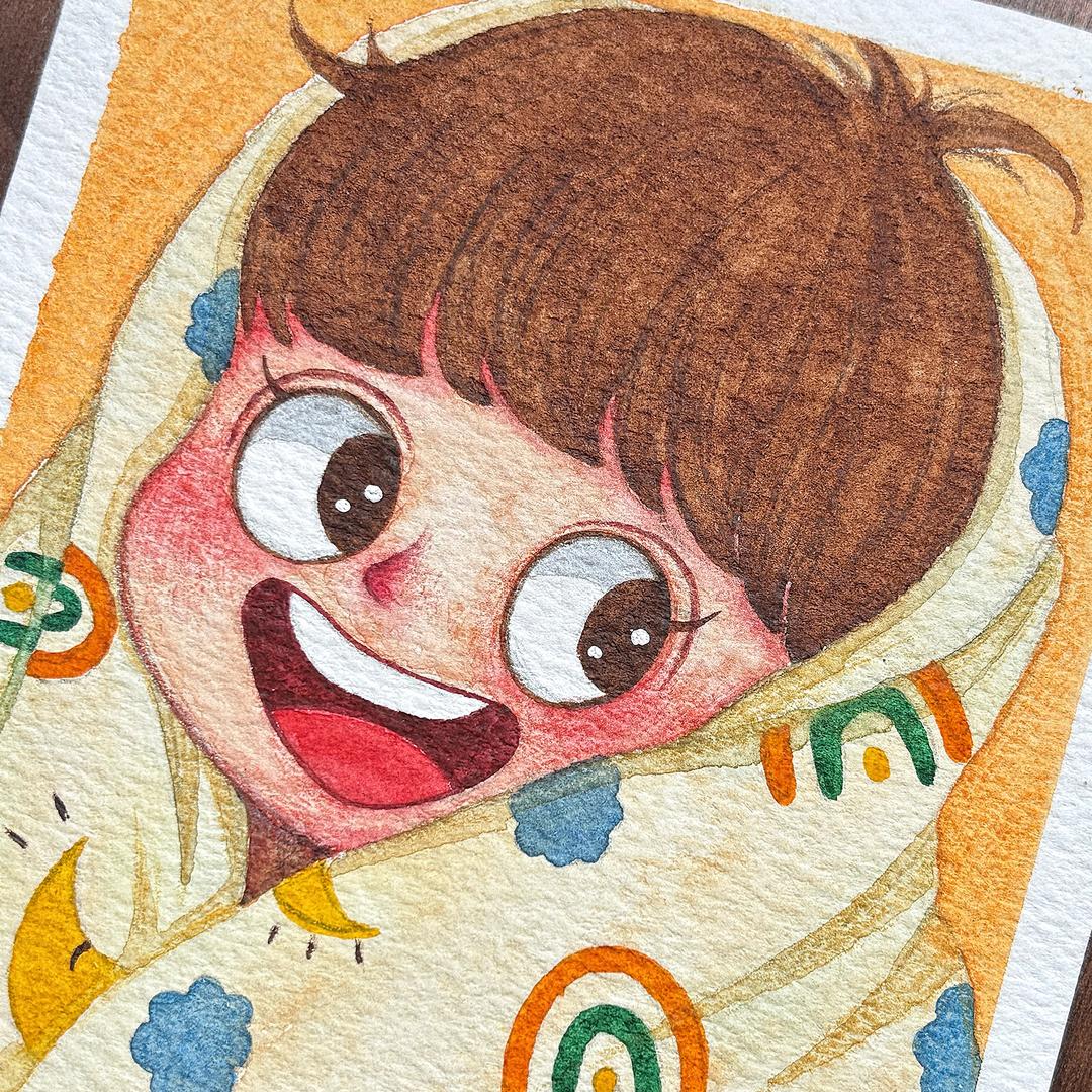 佳佳绘画