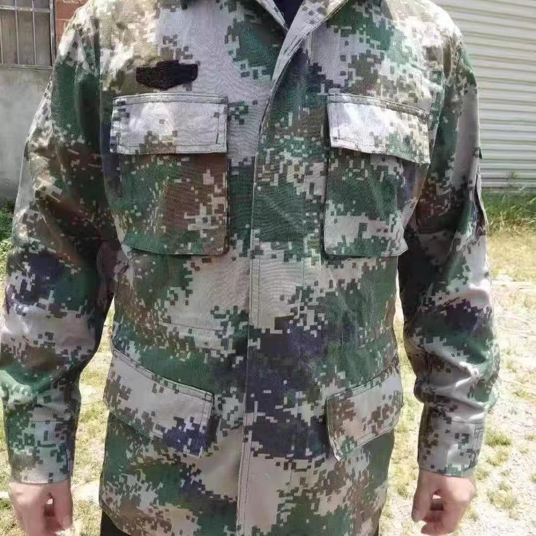 地摊 军训迷彩服专供