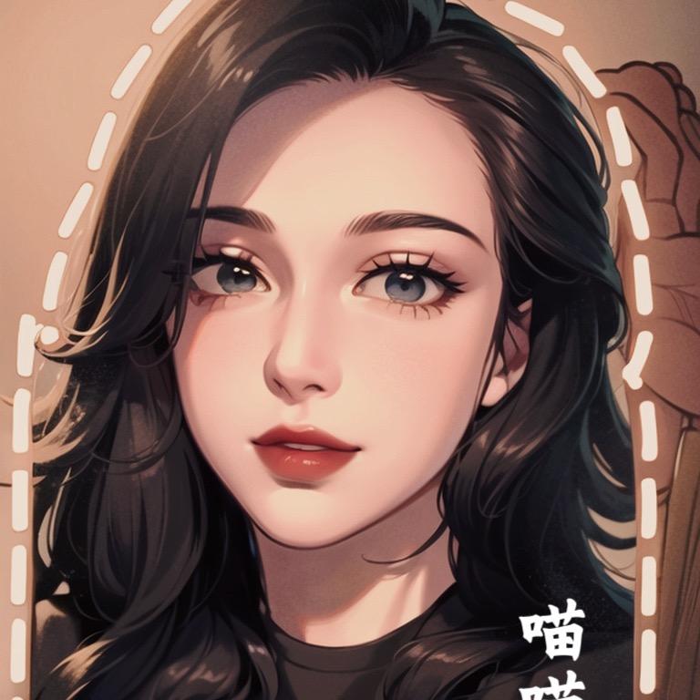 爱吃鱼的黑猫
