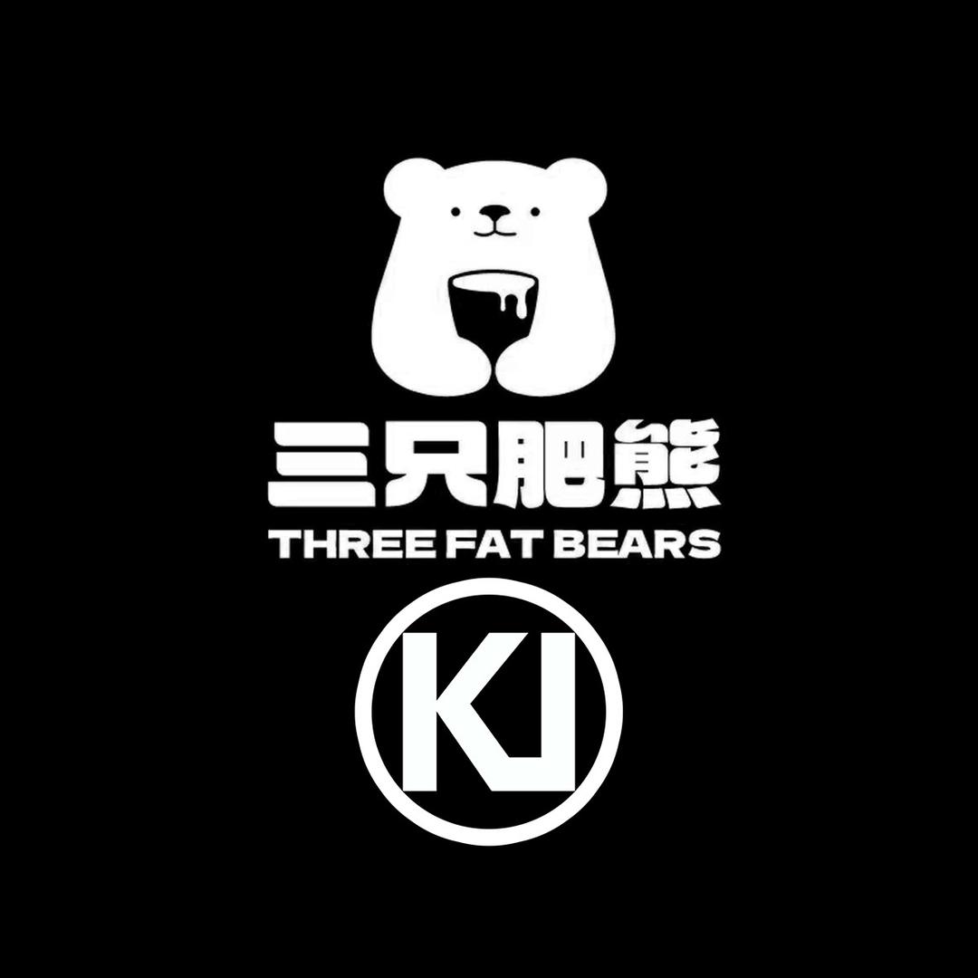 三只肥熊立体画- KJ
