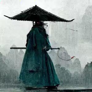 青衫提酒