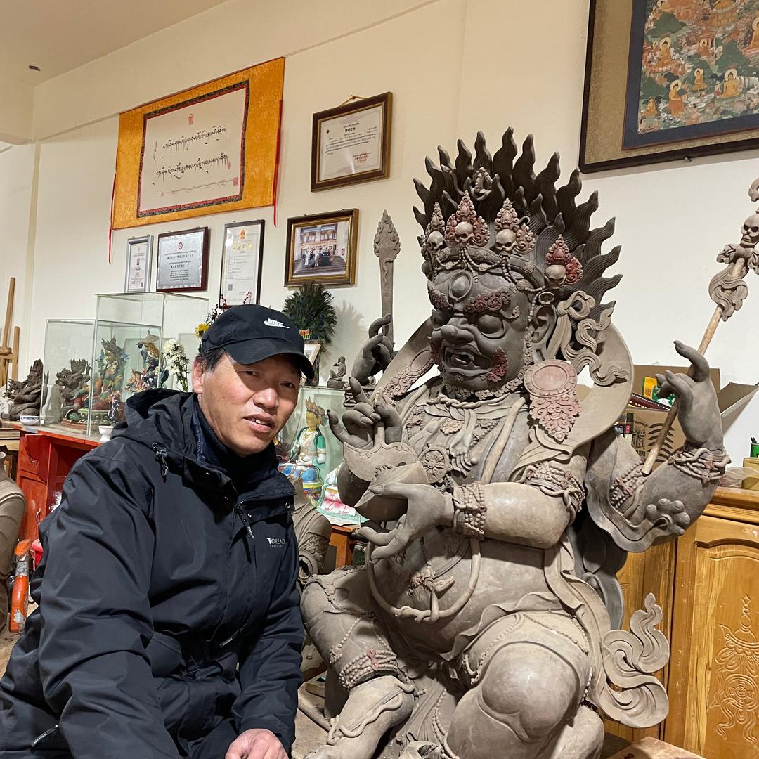 琼玉泥塑（次旦）