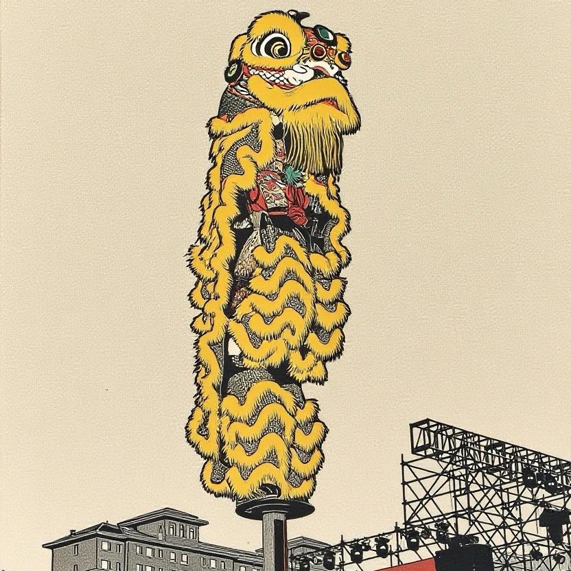 楚雄州鲁木纳龙狮  小斌