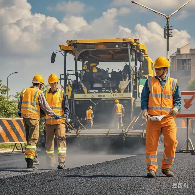 专业沥青摊铺  热再生技术