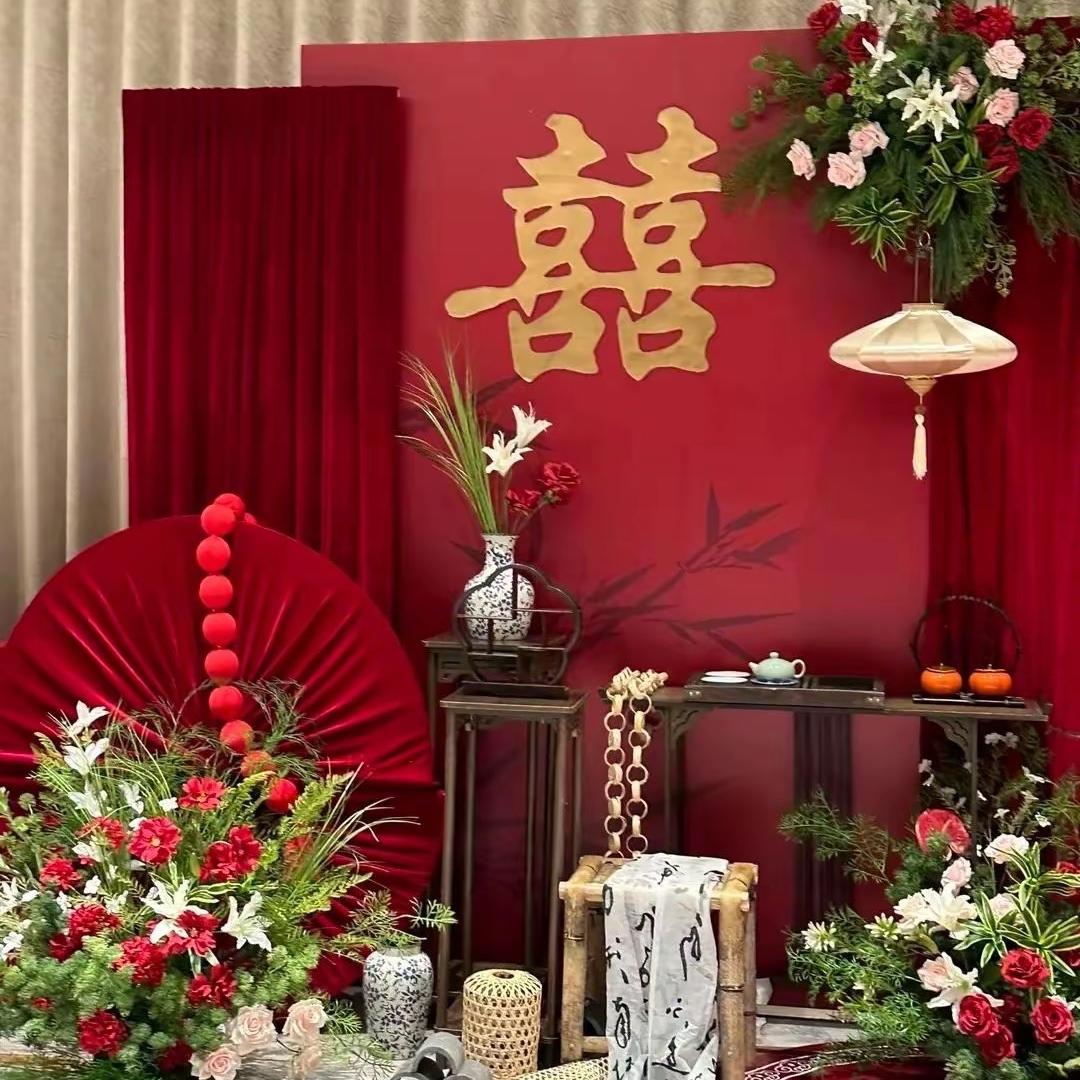 喜良缘订婚宴场景布置