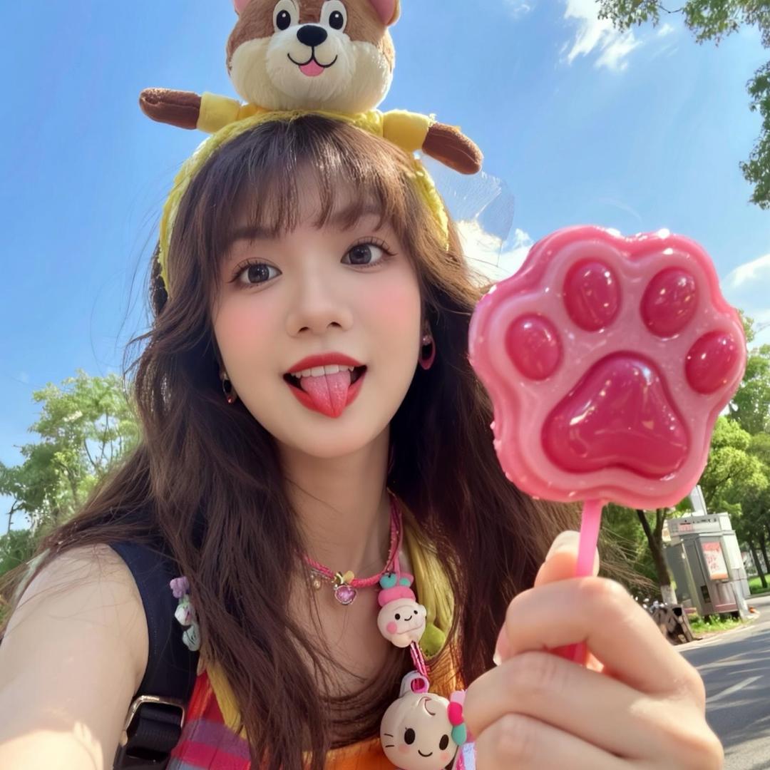 妮妮爱吃草莓酱