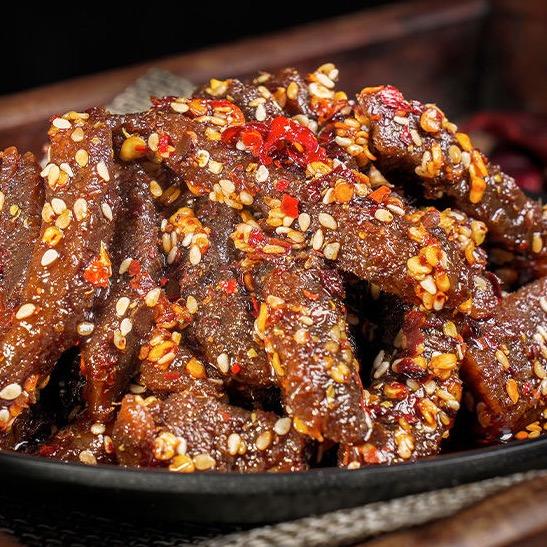 卤美味麻辣牛肉批发