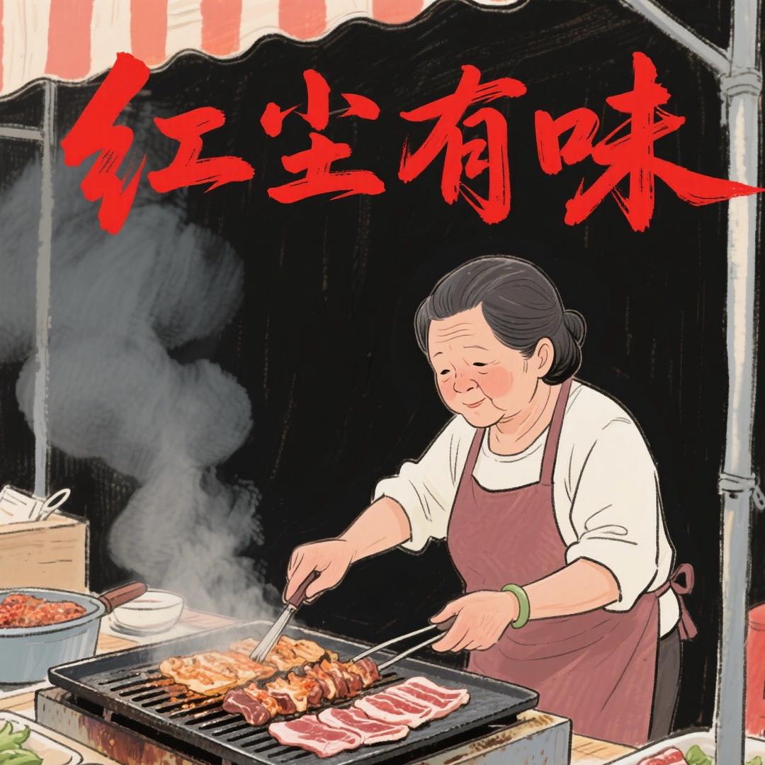 文辉红尘有味市集烤肉