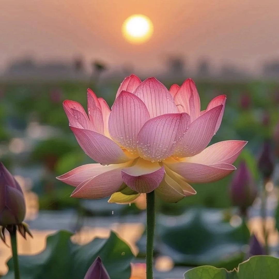 出水芙蓉花