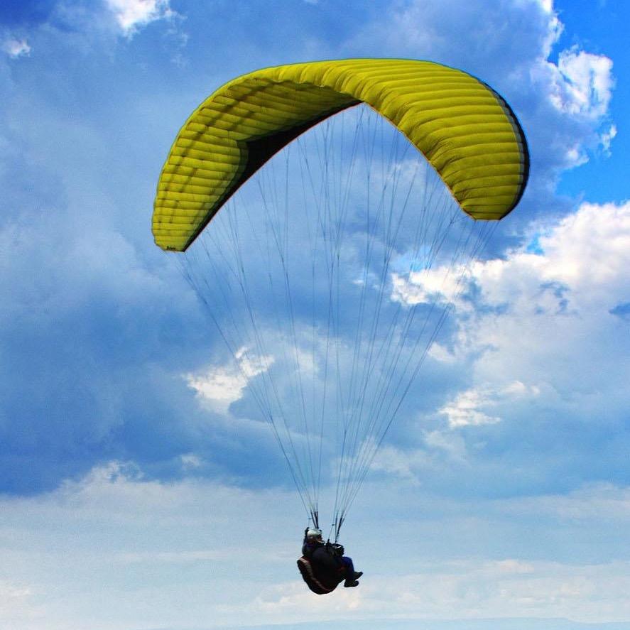 大觉山滑翔伞飞行露营营地