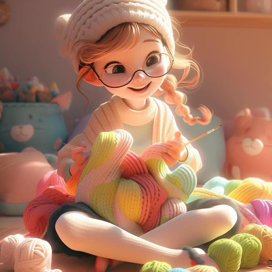 南乔手作🧶(两朵小花)