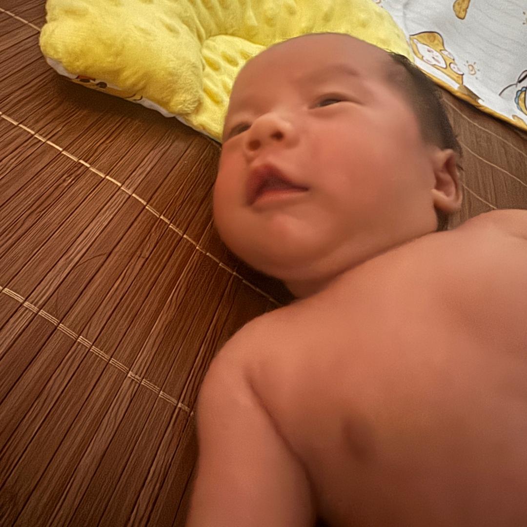 小阿哥秃顶啦