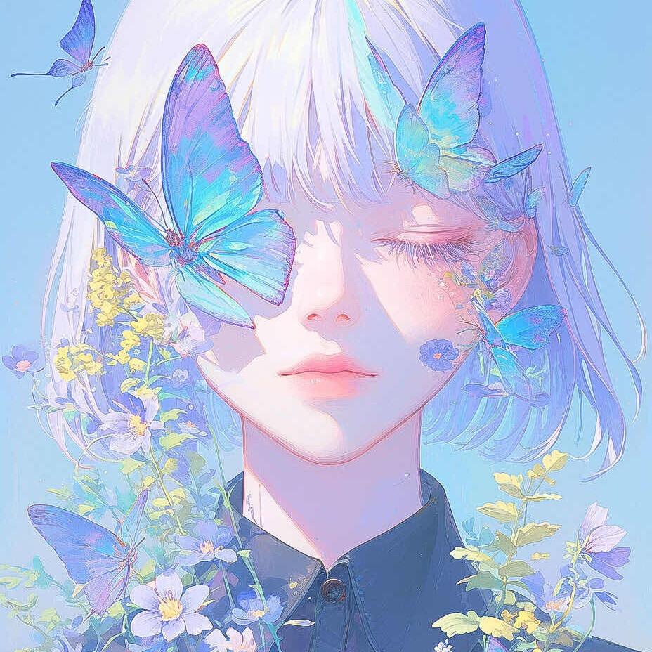 🦋、
