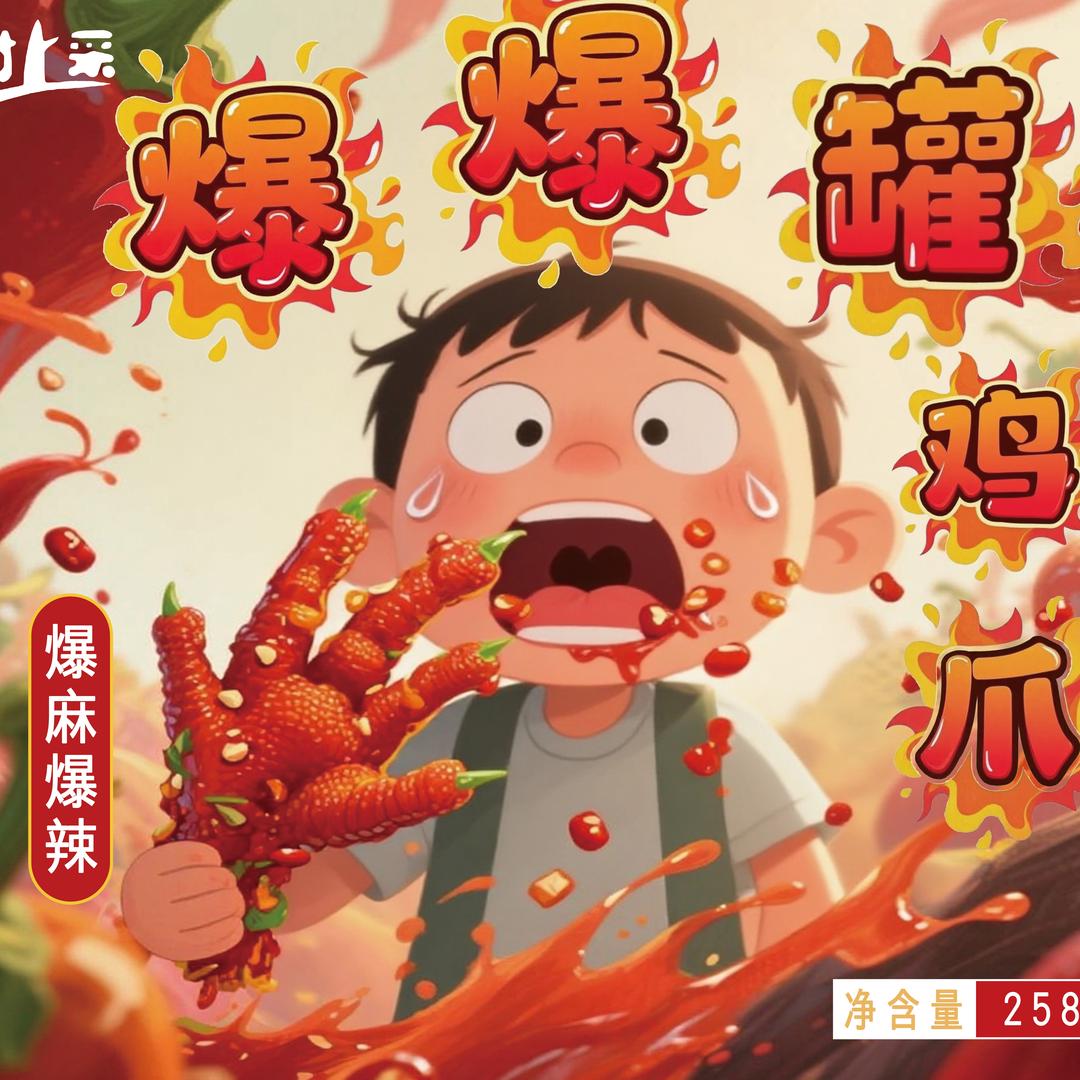 爆爆罐鸡爪