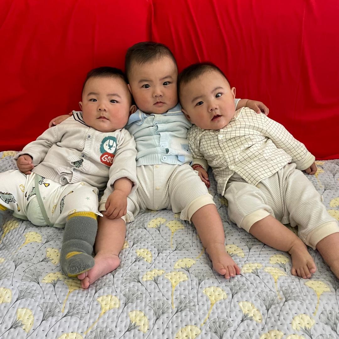 三胞胎卢家仨少爷