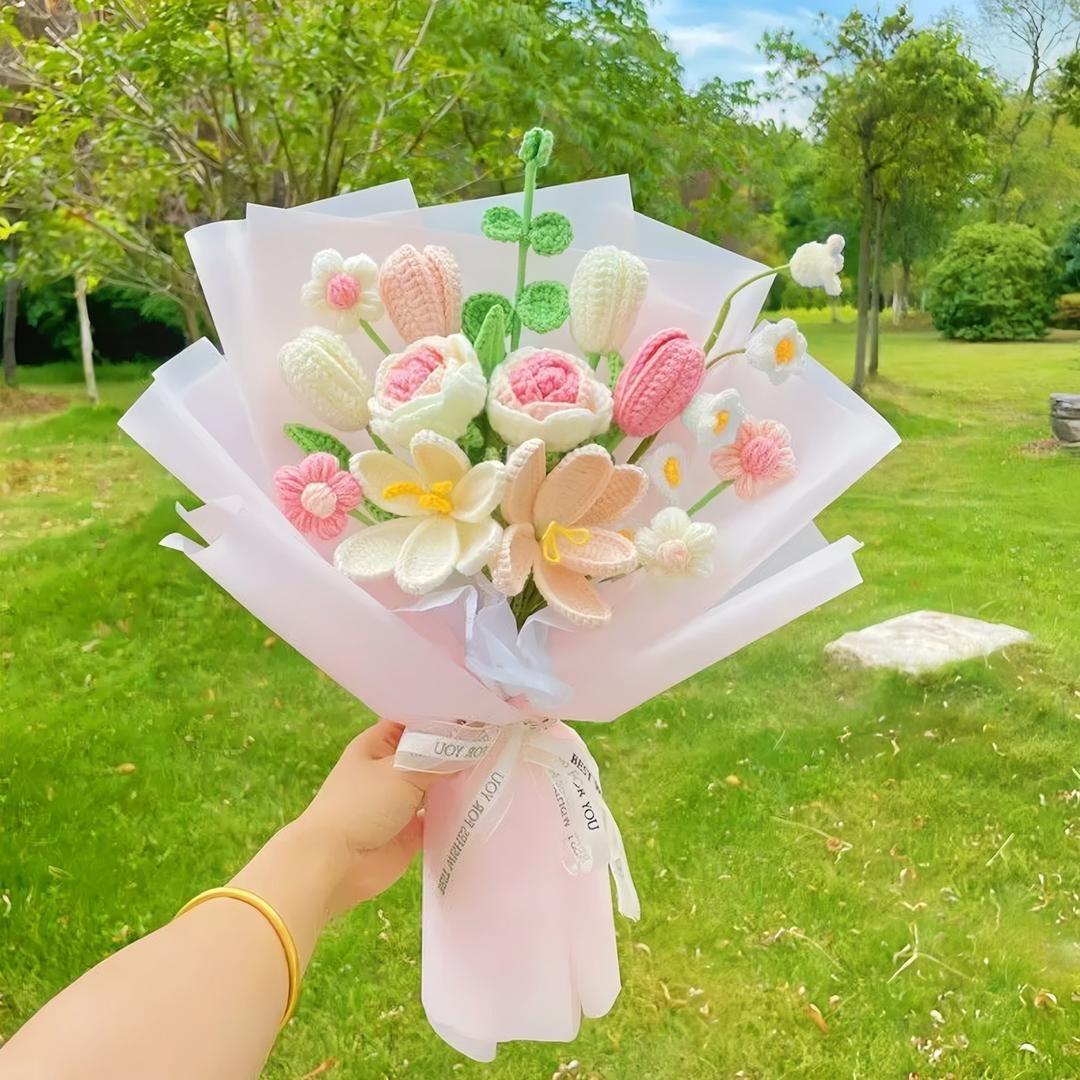 壹束毛线花