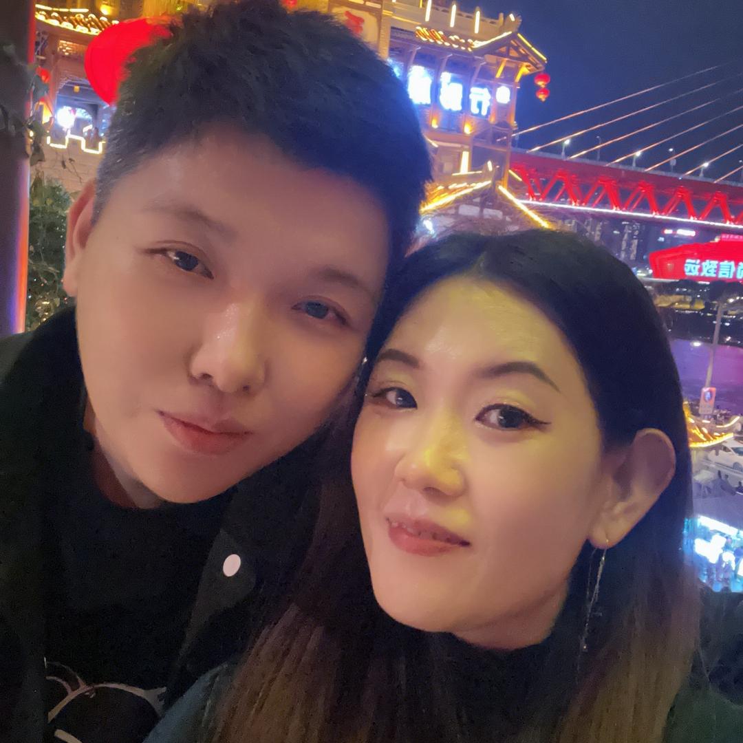 珊宝一家三口的小日子