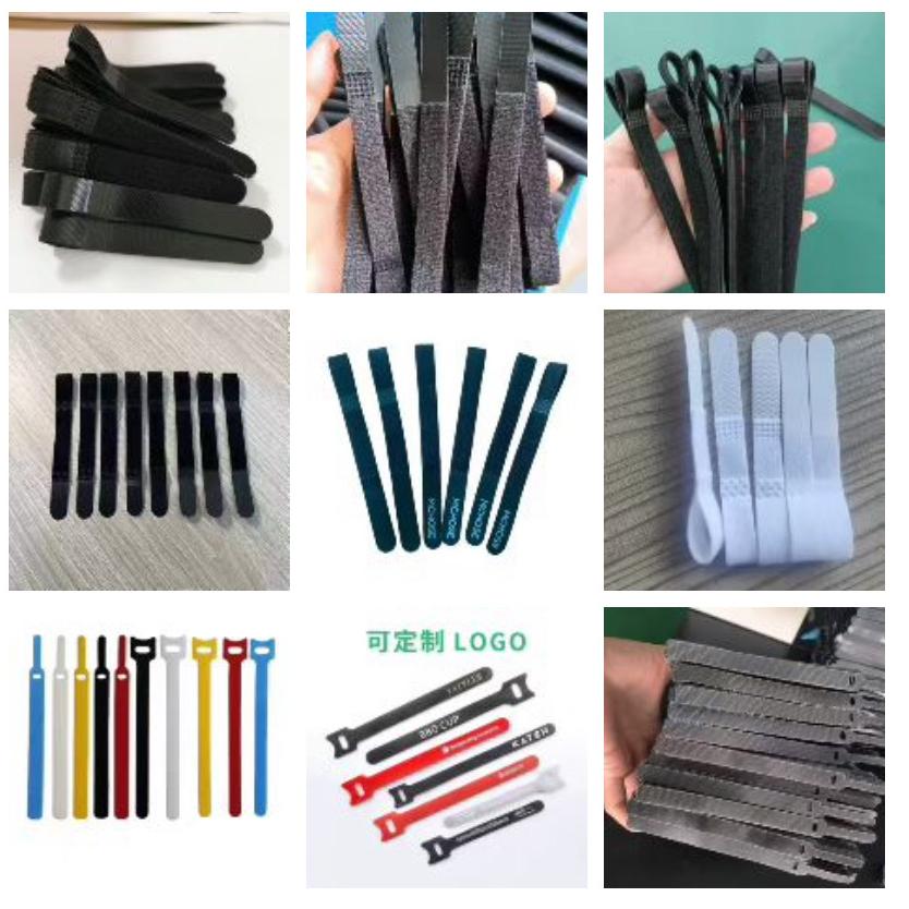 a魔术贴扎带硅胶扎带工厂