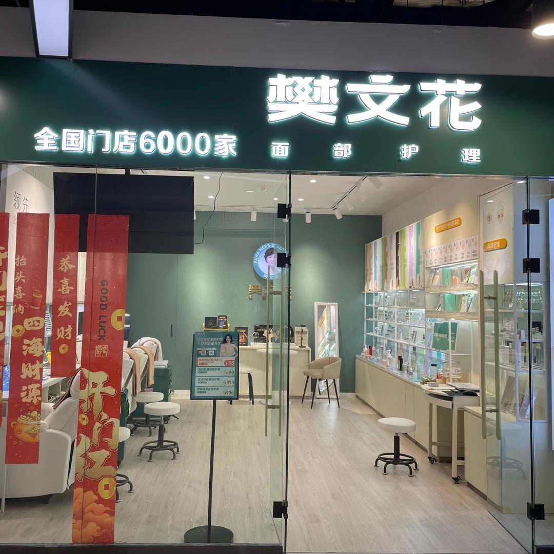 樊文花面部护理 中东大市场