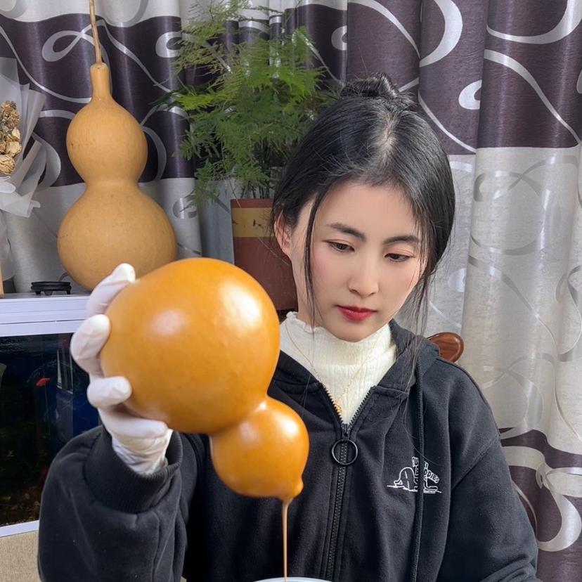 语木大漆酒葫芦