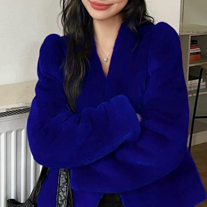 赵姐裘皮染改笑笑师傅