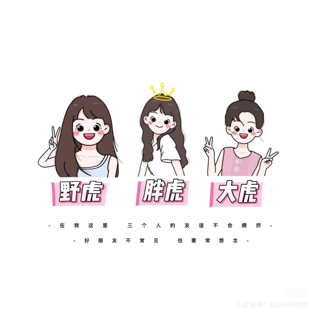 三只老虎🐯