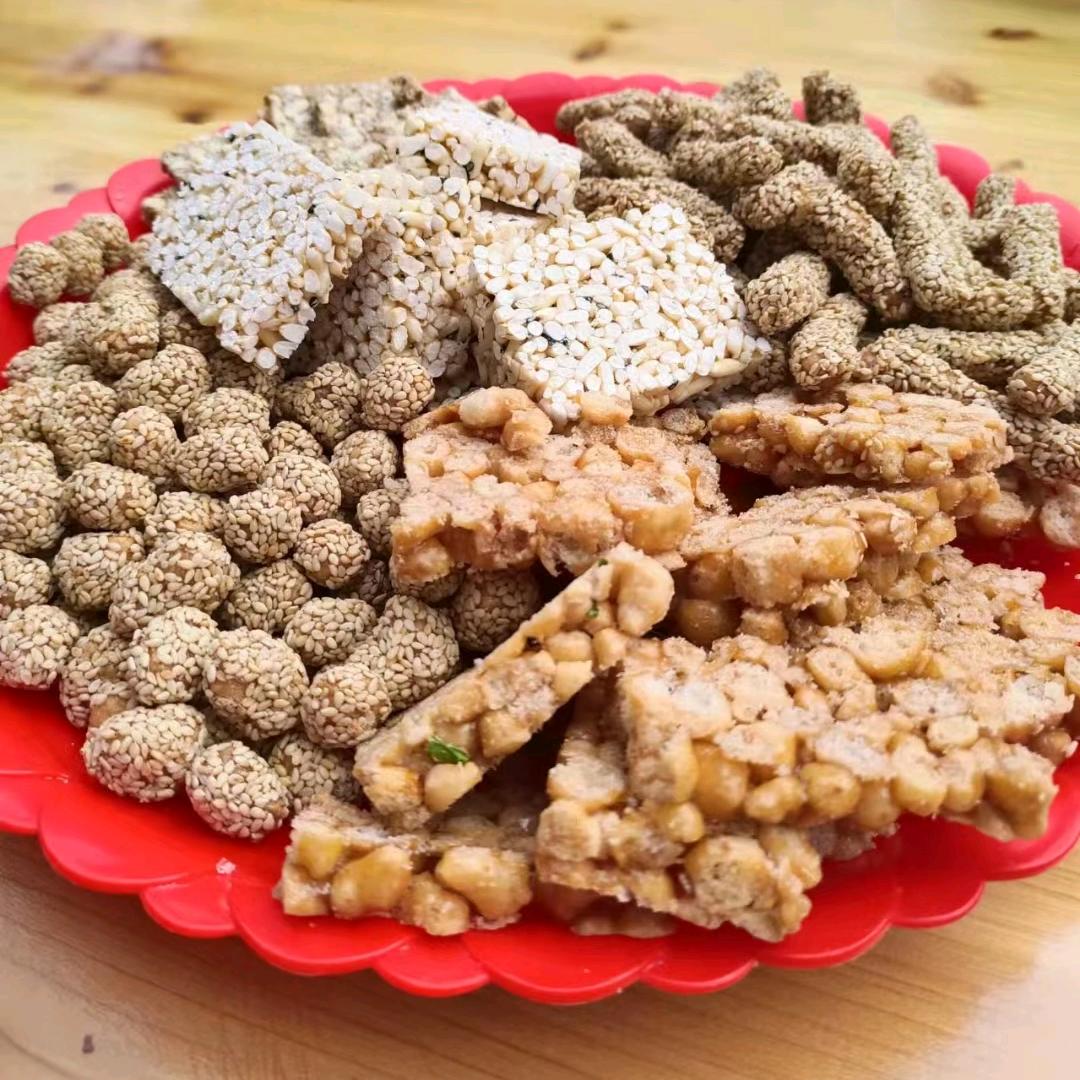 大庙口手工松子糖