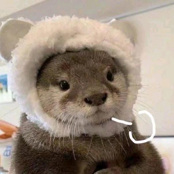 觿