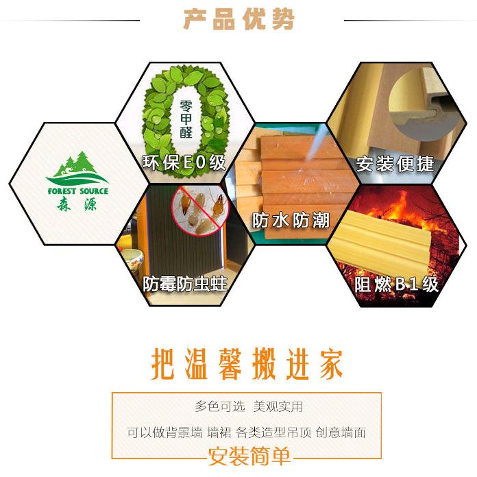 竹木纤维墙板厂家