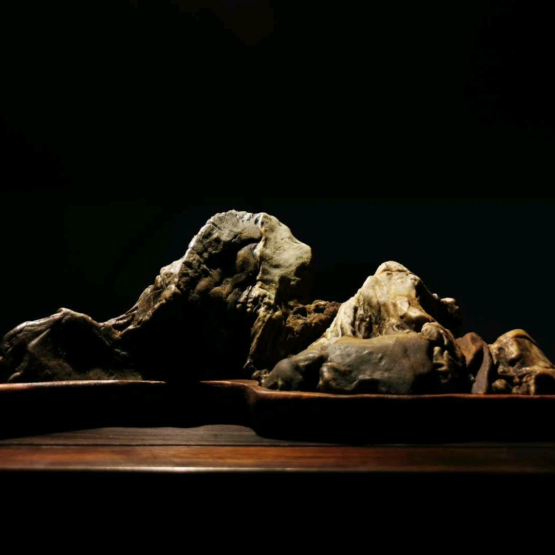 华艺 九龙璧奇石